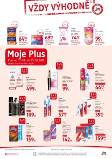 akční leták dm drogerie 12.8.2015-31.8.2015