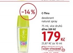 Deodorant parfemovany c thru