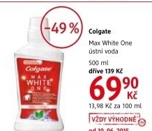Ustni voda max white one colgate