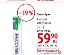 Pasta na zuby fluoride sensodyne