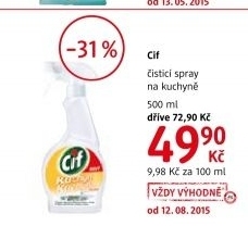 Cistic kuchyne cif