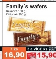 Oplatky vafle family s