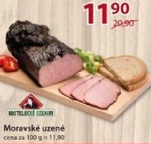 Maso moravske uzene kostelecke uzeniny