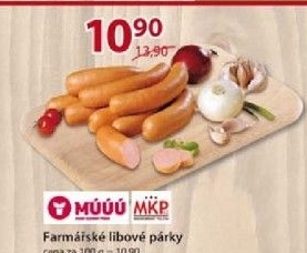 Parky farmarske libove maso uzeniny pisek