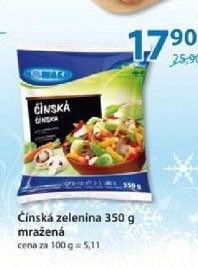 Smes zeleninova cinska mrazena nowaco