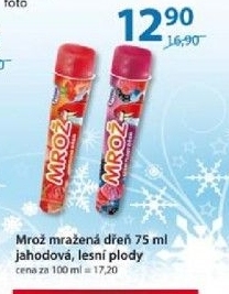 Nanuk ovocny mroz prima