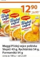Polevka instantni pridej vejce maggi