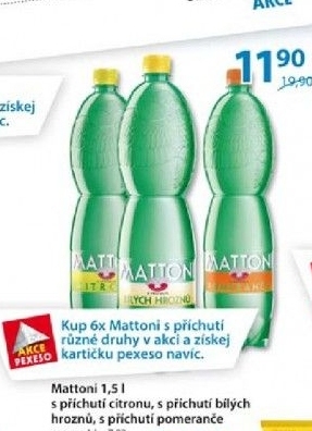 Voda ochucena mattoni