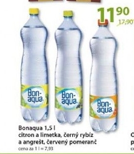 Voda ochucena bonaqua