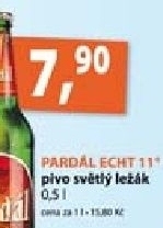 Pivo svetly lezak 11 echt pardal