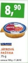 Pastika jatrova dle gusta