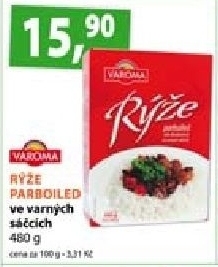 Ryze parboiled varoma