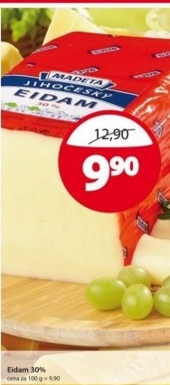 Syr eidam jihocesky 30 madeta