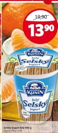 Jogurt selsky kunin