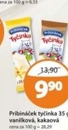 Dezert tycinka pribinacek