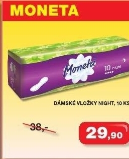 Vlozky damske moneta