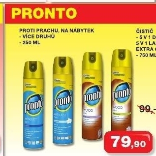 Cistic proti prachu pronto