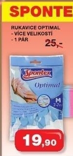 Rukavice optimal spontex