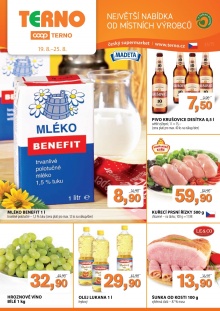 akční leták COOP 19.8.2015-25.8.2015