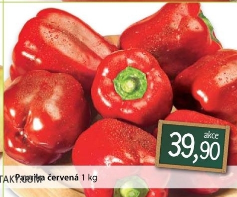 Paprika cervena