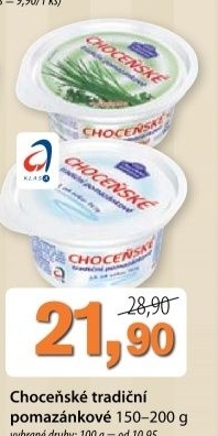 Tradicni pomazankove ochucene chocenske