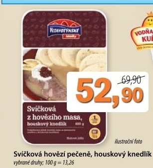 Svickova hovezi pecene houskovy knedlik vltavotynske lahudky