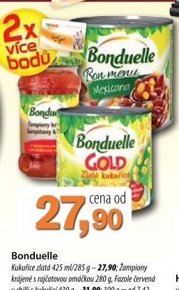 Kukurice sterilovana bondulelle gold