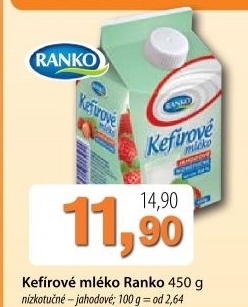Mleko kefirove ranko