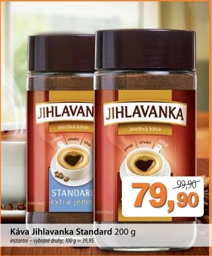 Kava instantni standard jihlavanka
