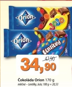 Cokolada orion