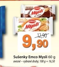 Susenky mysli na zdravi emco