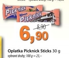 Oplatky sticks manner