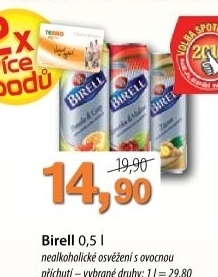 Pivo nealkoholicke ochucene birell