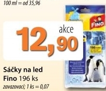 Sacky na led fino