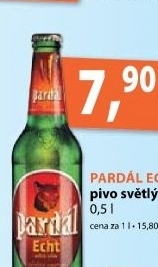 Pivo svetly lezak 11 echt pardal