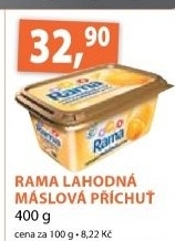 Margarin lahodna maslova prichut rama