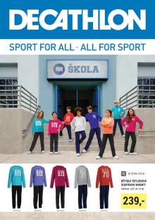 akční leták Decathlon 21.8.2015-30.9.2015