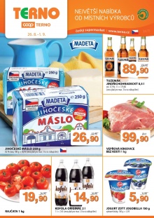 akční leták COOP 26.8.2015-1.9.2015