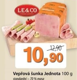 Sunka veprova jednota le co