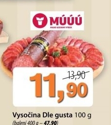 Salam vysocina dle gusta