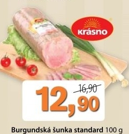 Sunka burgundska standard krasno