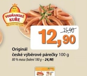 Parky ceske original vodnanske kure
