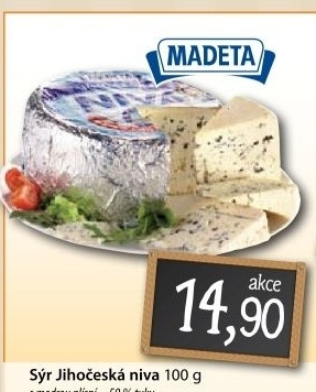 Syr niva jihoceska 50 madeta