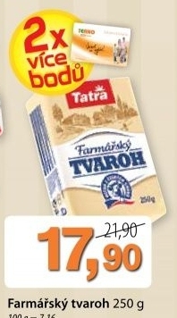 Tvaroh farmarsky tatra