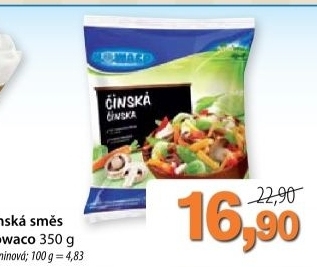 Smes zeleninova cinska mrazena nowaco
