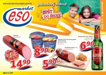akční leták ESO MARKET 26.8.2015-6.9.2015