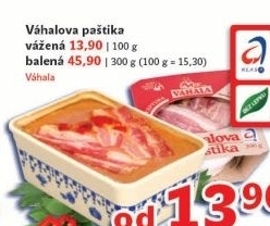 Pastiky vahala