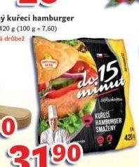 Hamburger kureci smazeny vodnanske kure
