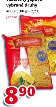 Testoviny vajecne premium japavo