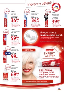 akční leták dm drogerie 26.8.2015-30.9.2015